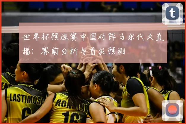 世界杯预选赛中国对阵马尔代夫直播：赛前分析与首发预测